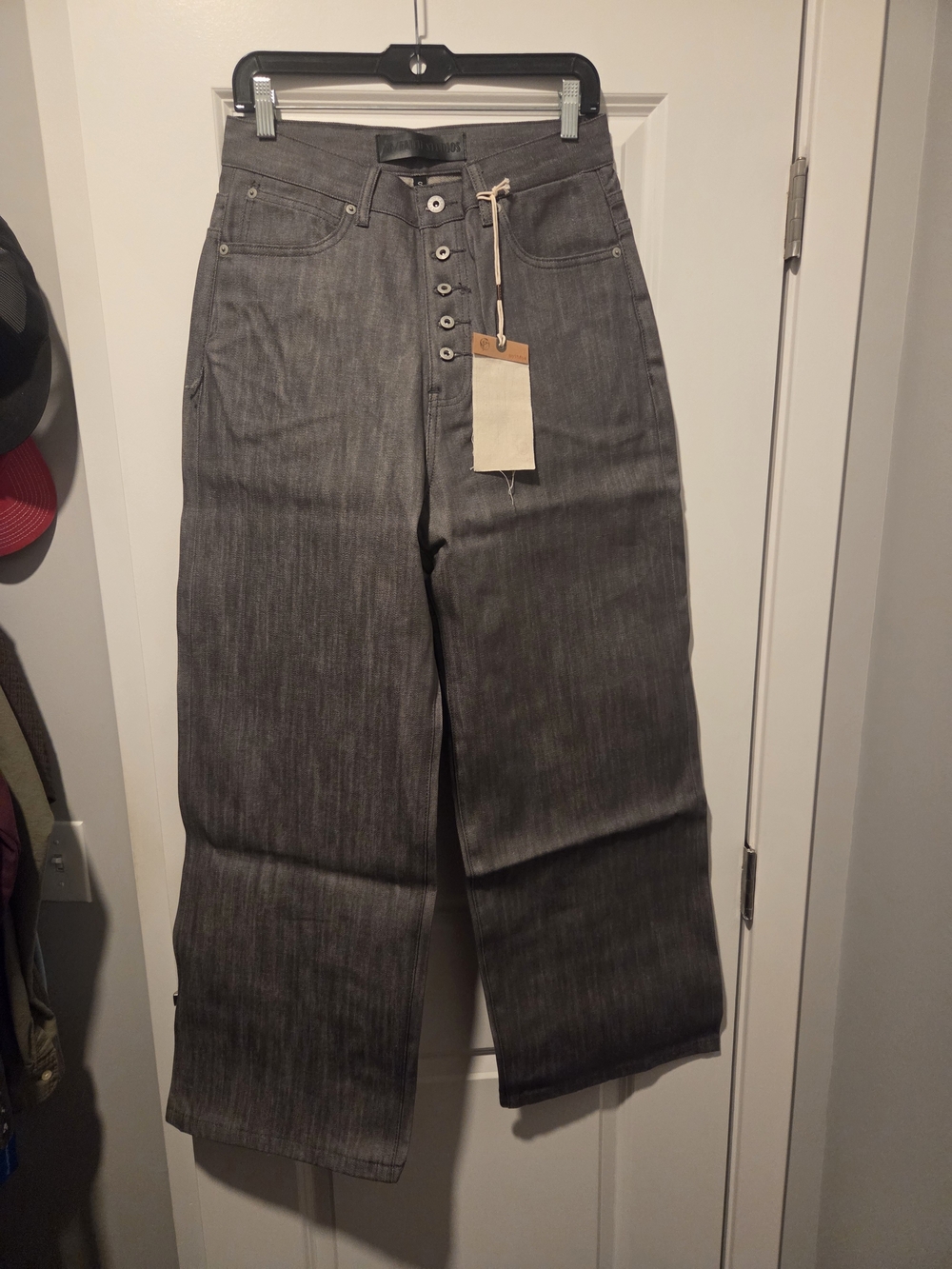 No/Faith Studios RAW DENIM JAPANESE LOOSE FIT BLACK